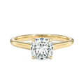 Basilica - Cushion - Yellow Gold - Plain