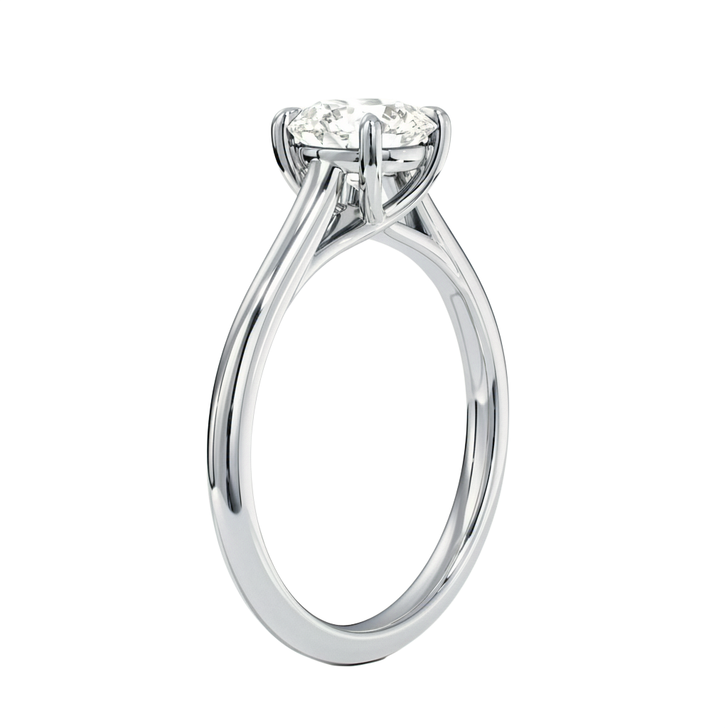 Basilica - Round - Platinum - Plain