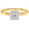 Deneuve - Princess - Yellow/White Tone - Plain