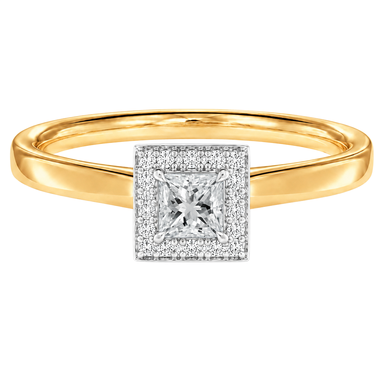 Deneuve - Princess - Yellow/White Tone - Plain