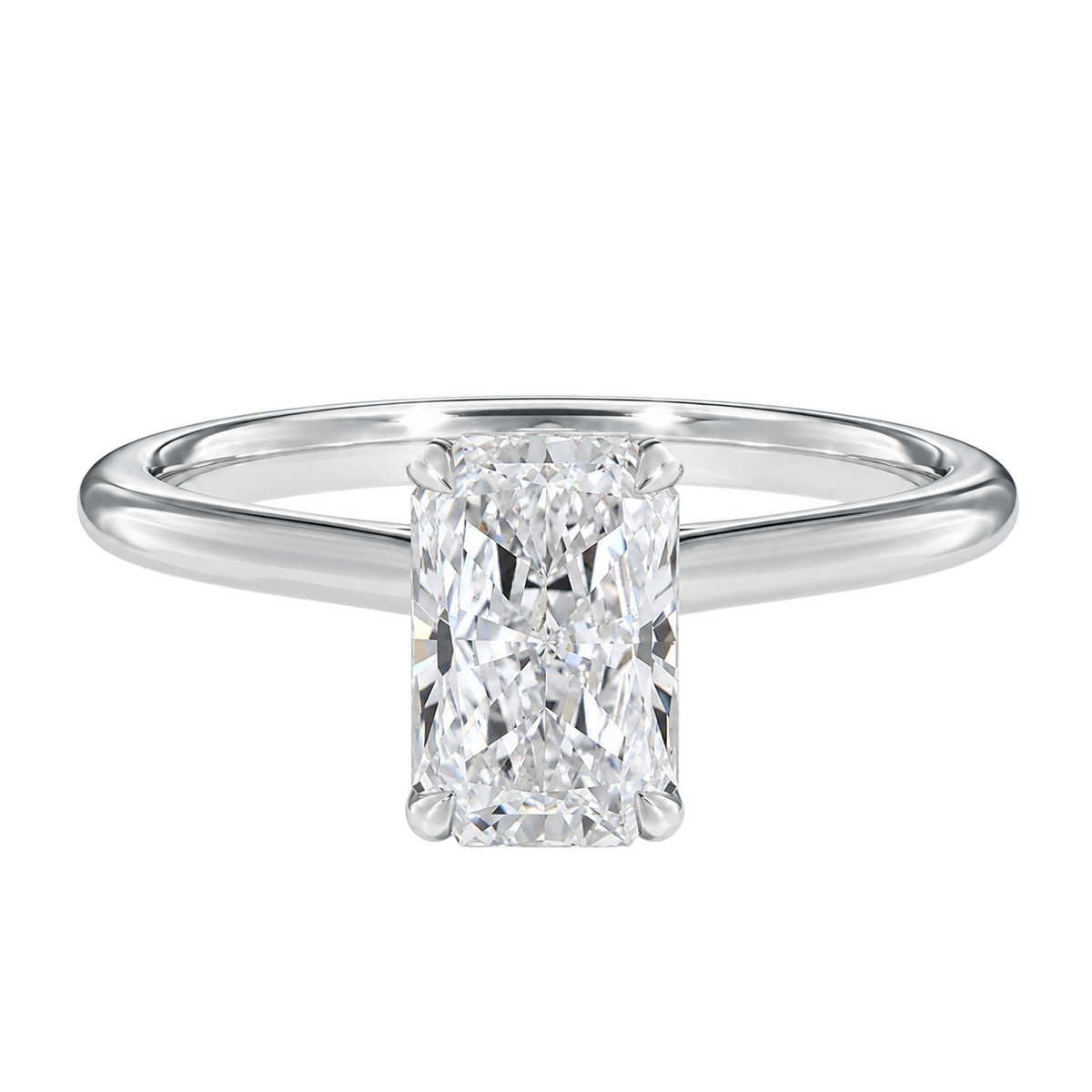 Talia - Radiant - Platinum - Plain