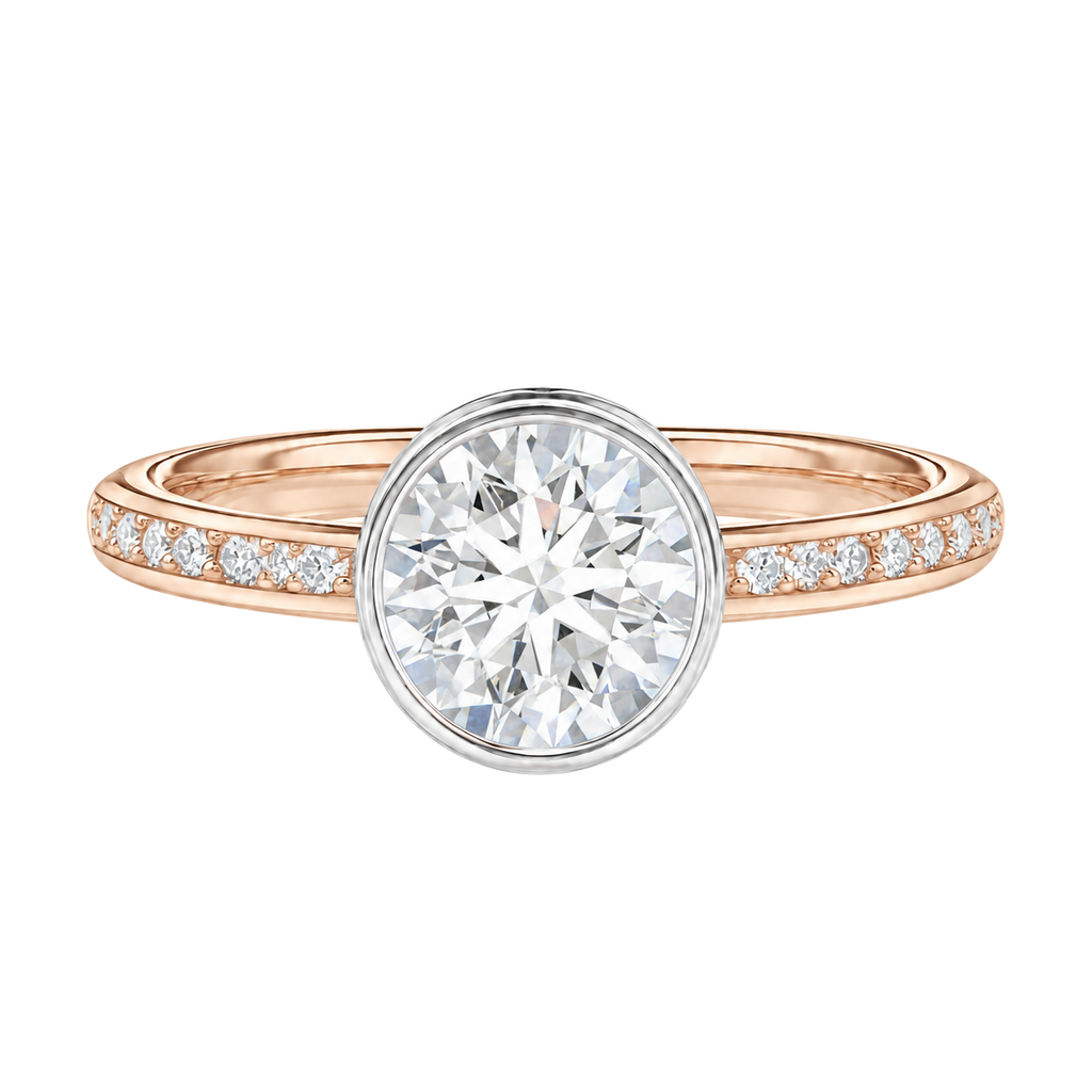 Bailey - Round - Rose/White Tone - Channel