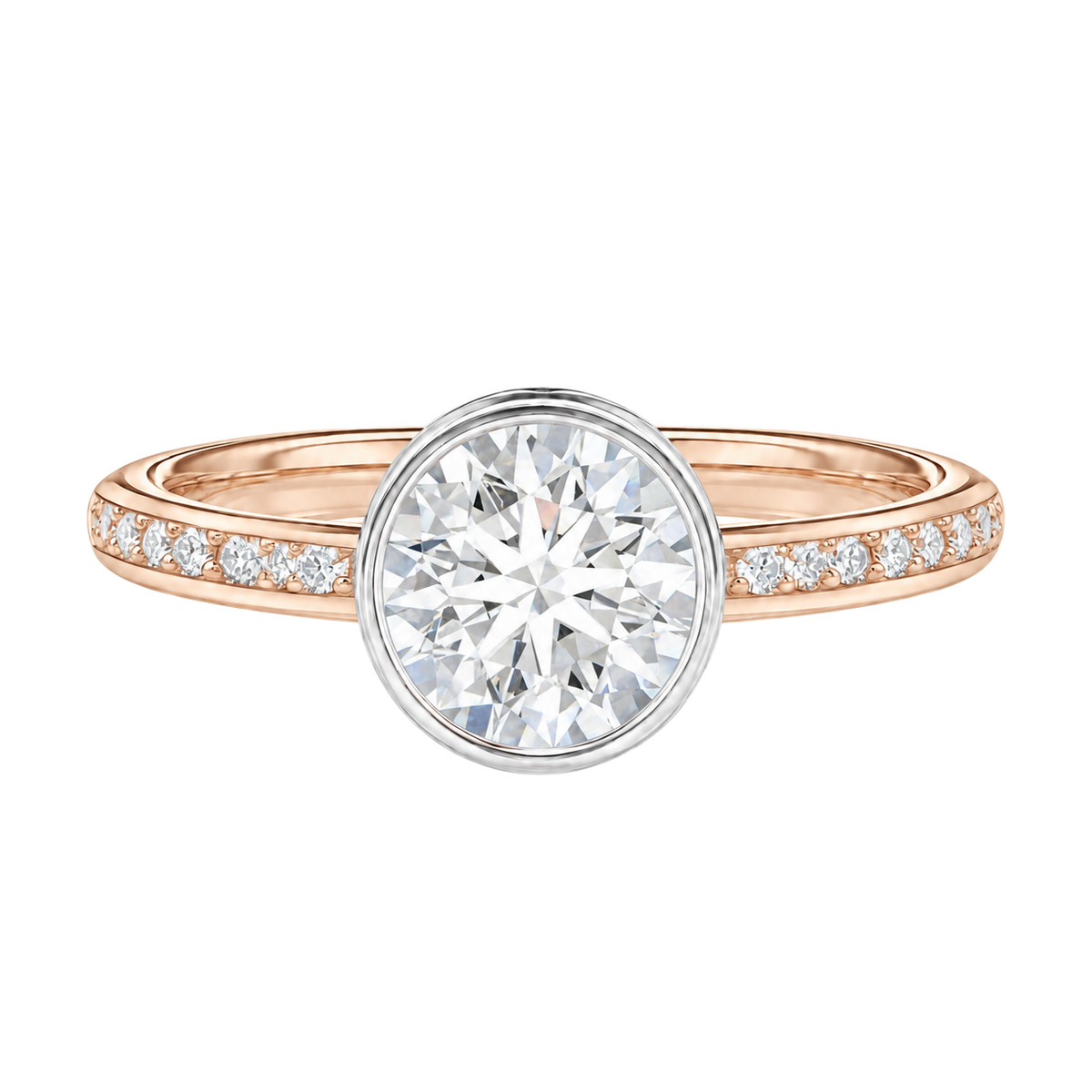 Bailey - Round - Rose/White Tone - Channel