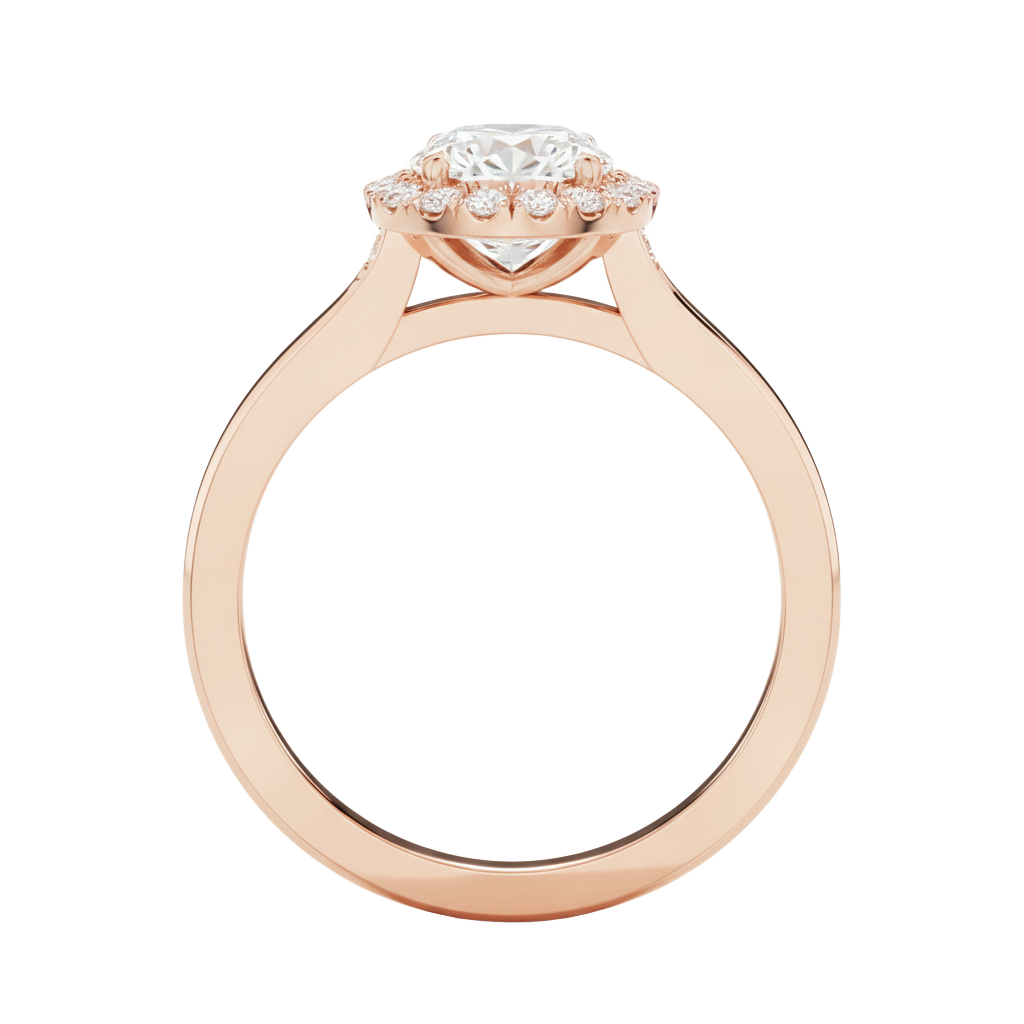 Braid - Emerald - Rose Gold - Channel