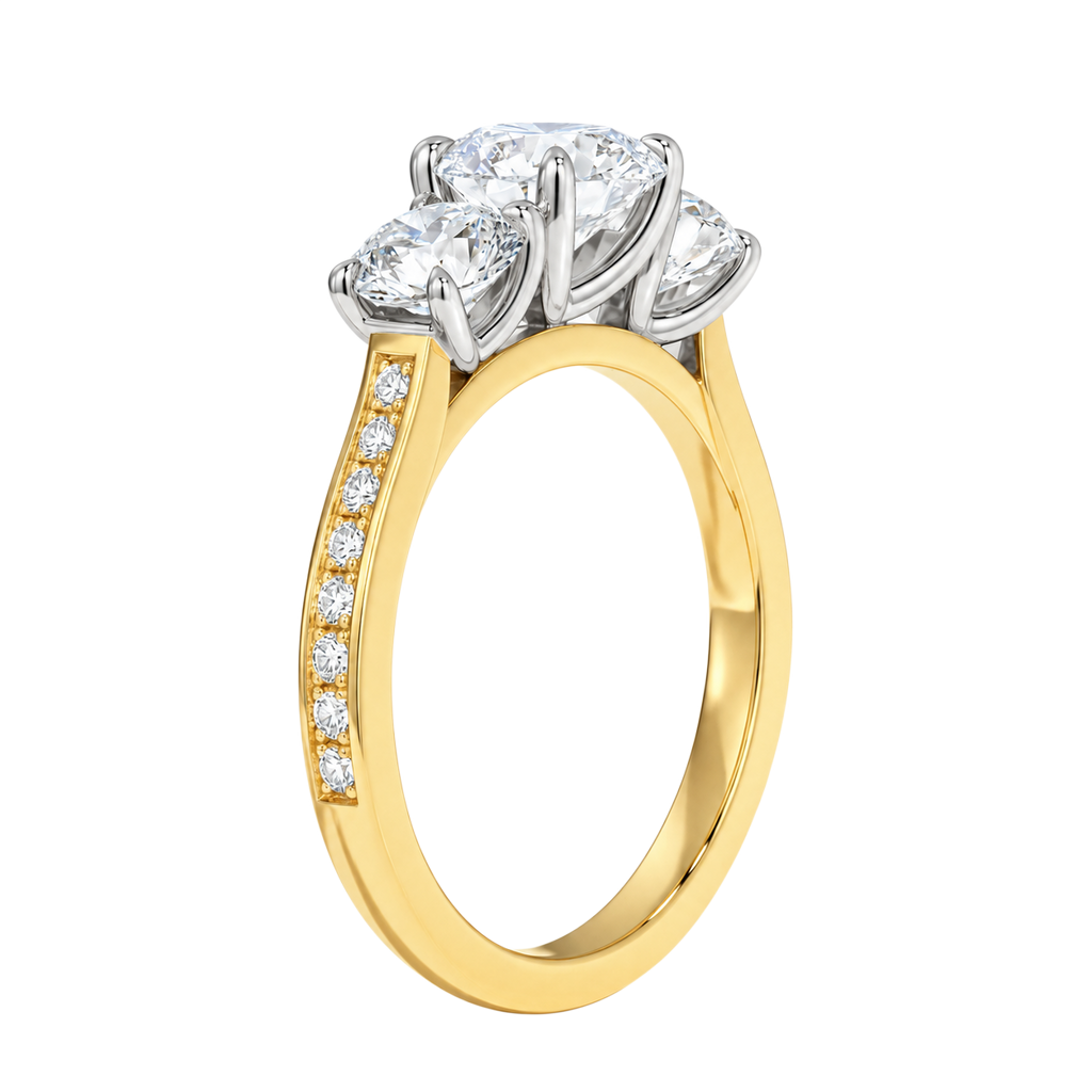 Trinity - Round - Yellow/White Tone - Channel