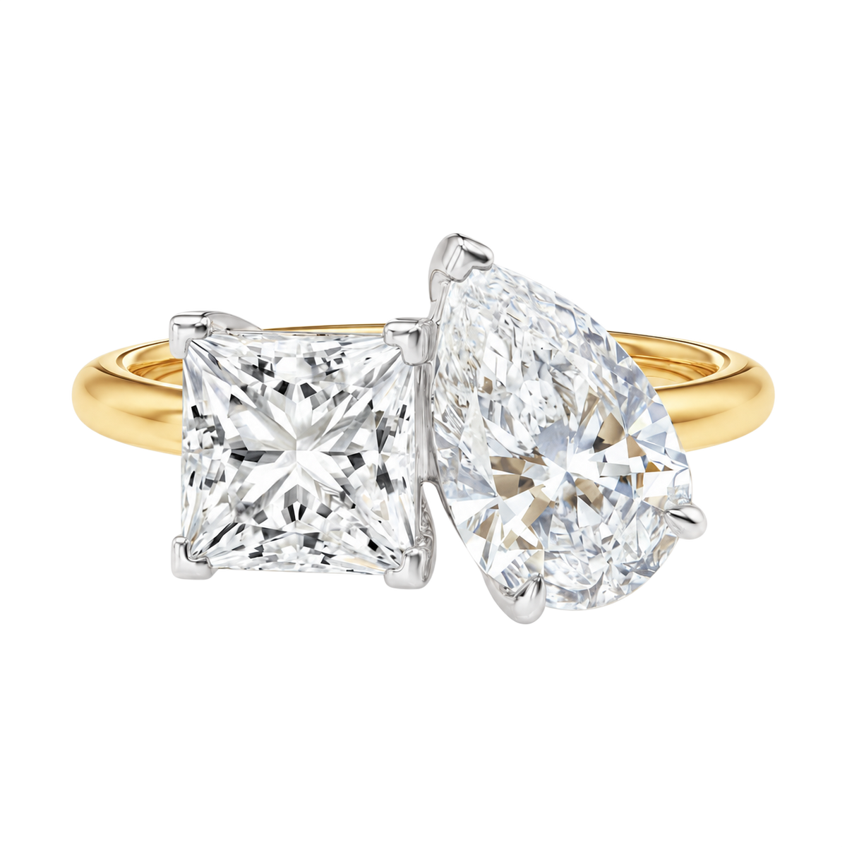 Duo - Princess - Yellow/White Tone - Plain