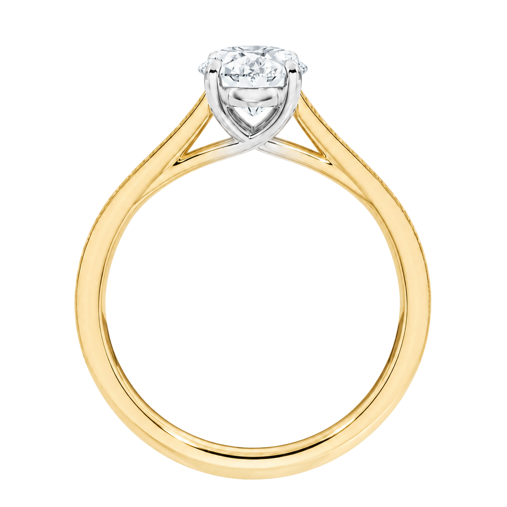 Basilica - Pear - Yellow/White Tone - Pavé