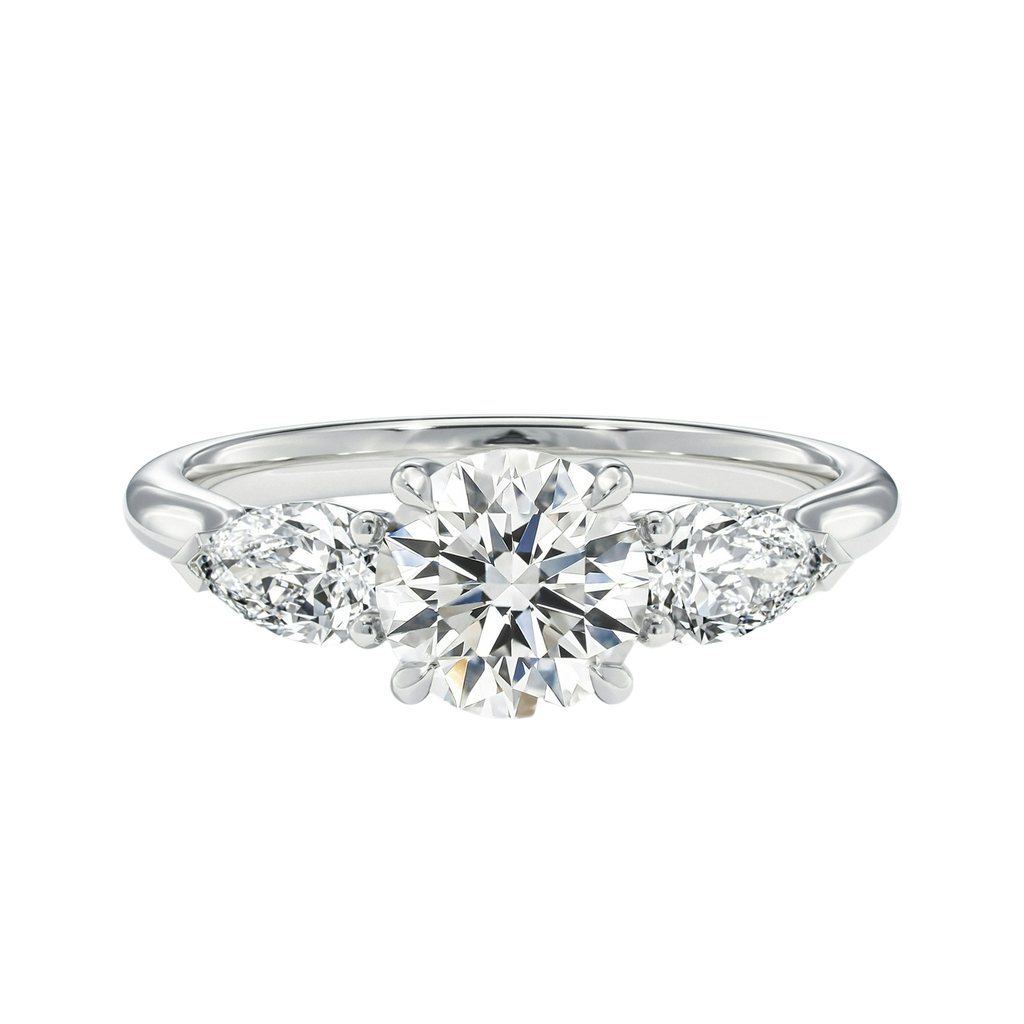 Halcyon - Round - Platinum - Plain