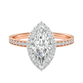Cordelia - Marquise - Rose / White Tone - Channel