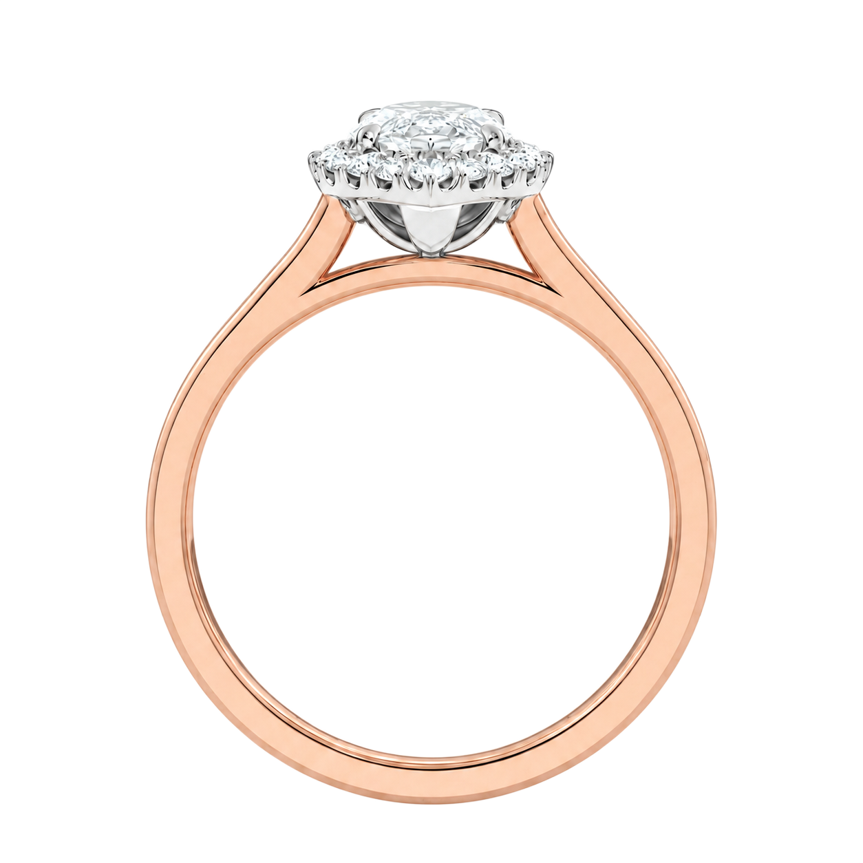 Cordelia - Marquise - Rose / White Tone - Channel