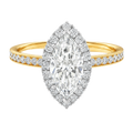 Cordelia - Marquise - Yellow / White Tone - Channel