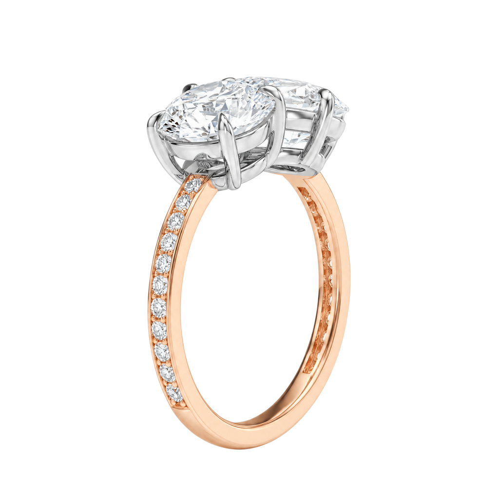 Duo - Princess - Rose/White Tone - Channel