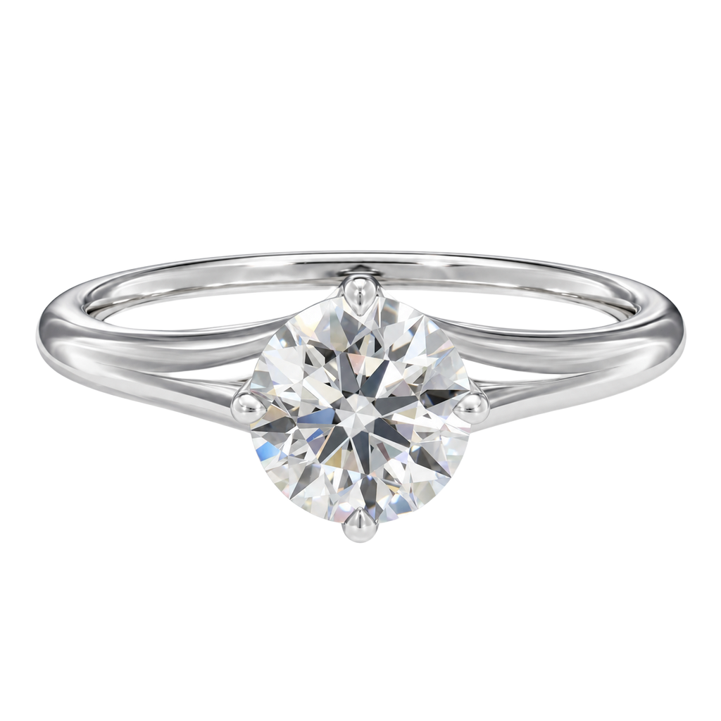 Lumiere - Round - Platinum - Plain