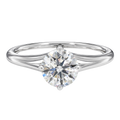 Lumiere - Round - Platinum - Plain