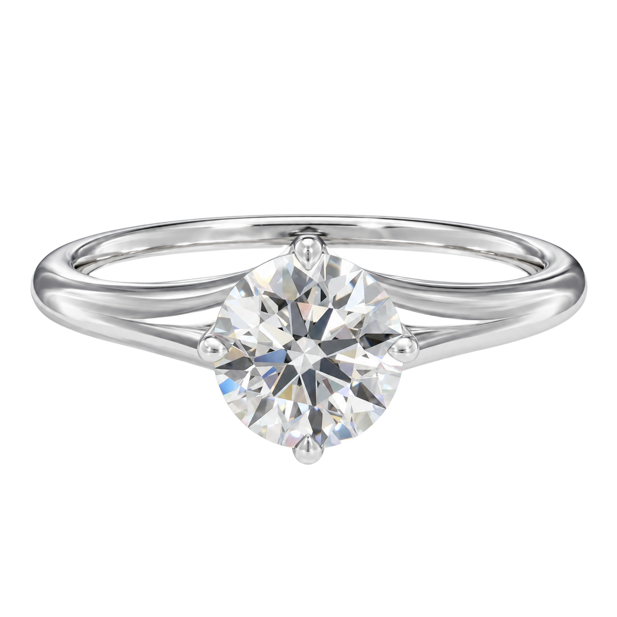 Lumiere - Round - Platinum - Plain