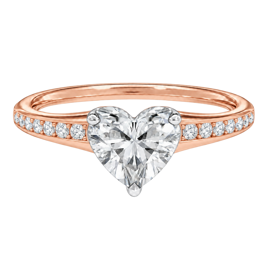 Lumiere - Heart - Rose/White Tone - Channel