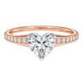 Lumiere - Heart - Rose/White Tone - Channel