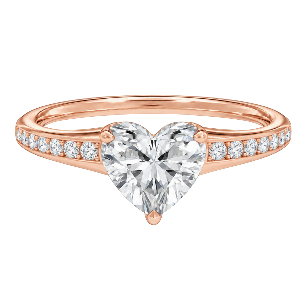 Lumiere - Heart - Rose Gold - Channel