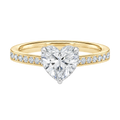 Talia - Heart - Yellow/White Tone - Channel