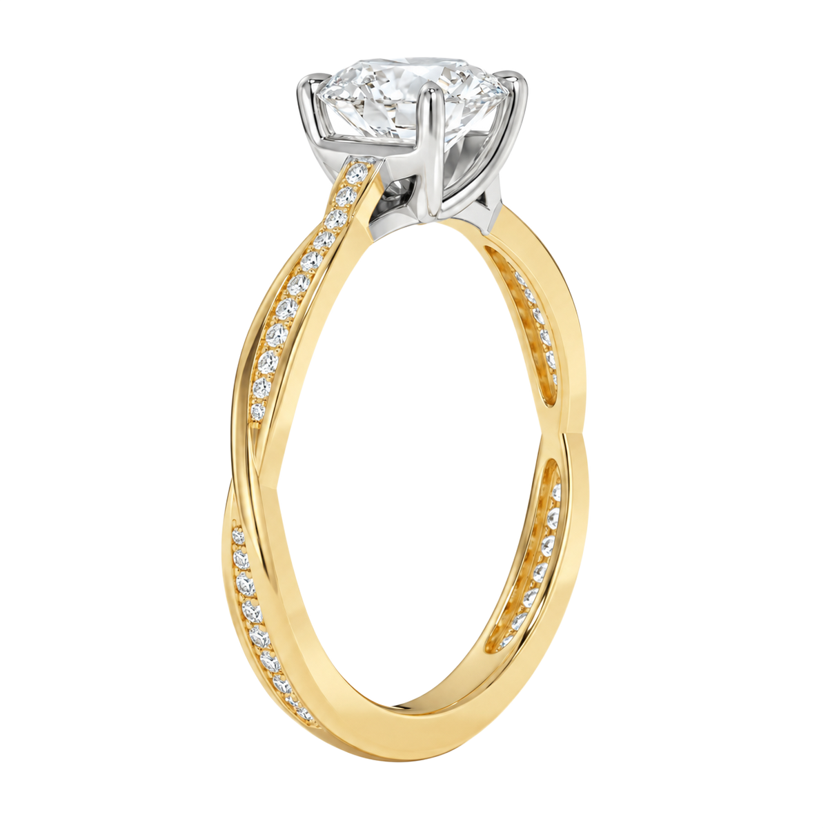 Wreath - Round - Yellow/White Tone - Channel