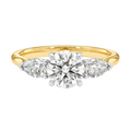 Halcyon - Round - Yellow/White Tone - Plain
