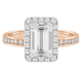 Cordelia - Emerald - Rose / White Tone - Channel