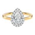 Cordelia - Pear - Yellow / White Tone - Plain