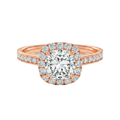 Cordelia - Cushion - Rose Gold - Channel