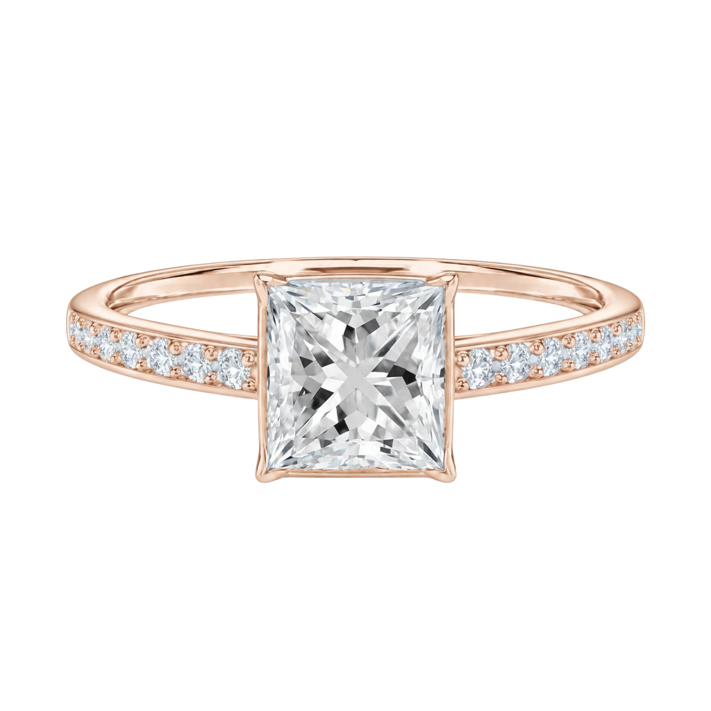 Solenne - Princess - Rose Gold - Channel