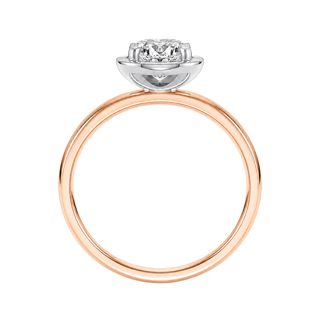Deneuve - Pear - Rose/White Tone - Plain
