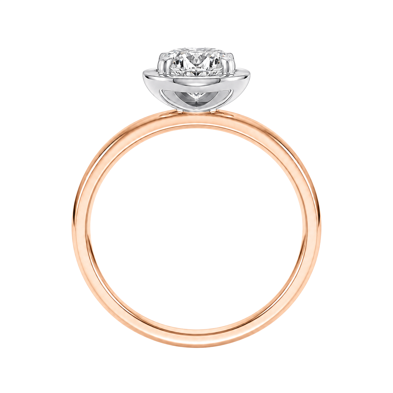 Deneuve - Pear - Rose/White Tone - Plain