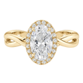 Braid - Oval - Yellow Gold - Plain