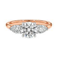 Halcyon - Round - Rose/White Tone - Plain