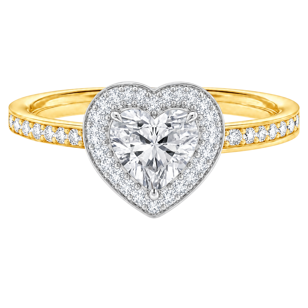 Deneuve - Heart - Yellow/White Tone - Channel