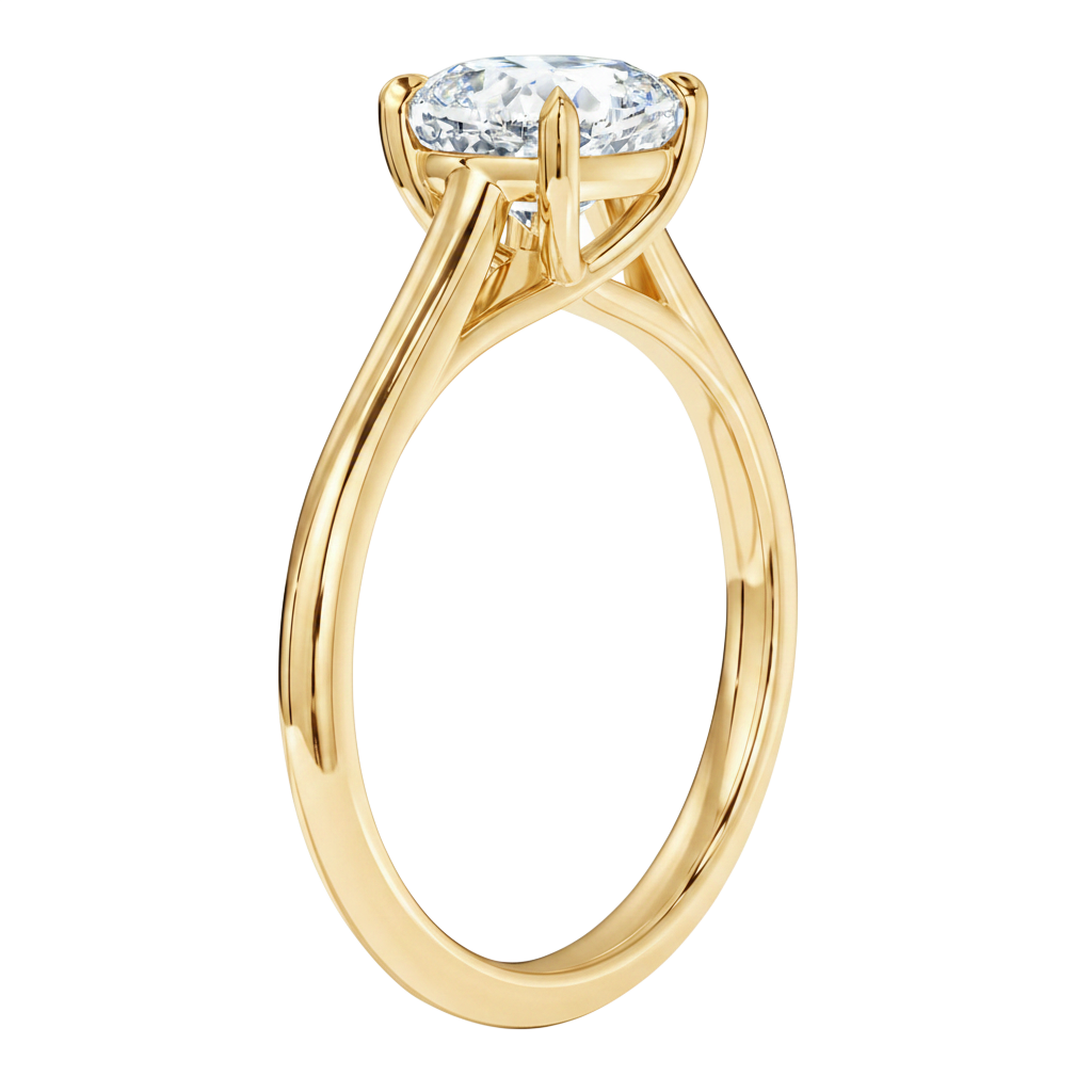 Basilica - Marquise - Yellow Gold - Plain
