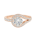 Orbit - Round - Rose Gold - Channel
