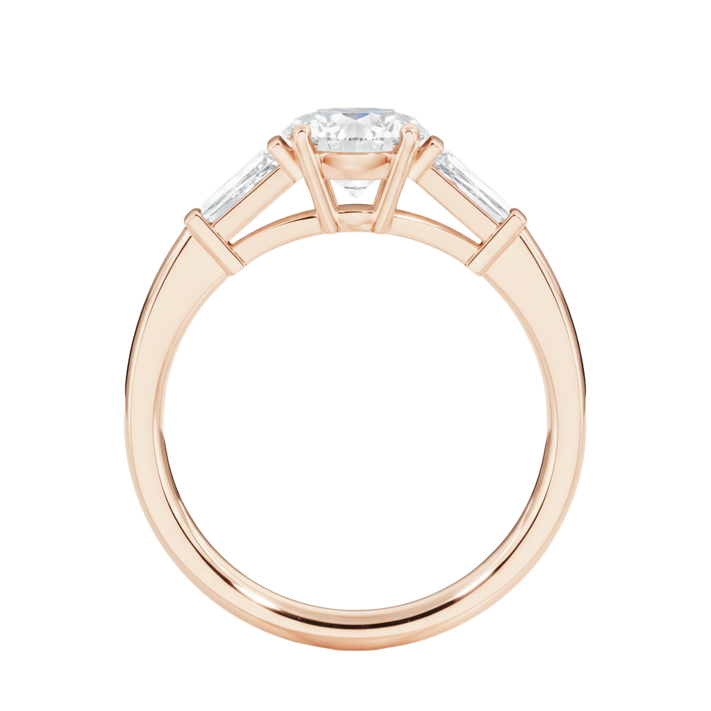 Auroré - Round - Rose Gold - Channel