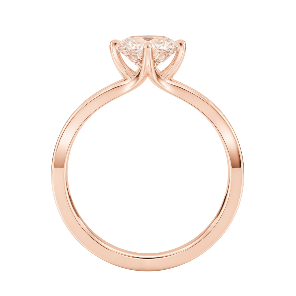 Lumiere - Heart - Rose Gold - Channel