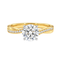Wreath - Round - Yellow/White Tone - Channel