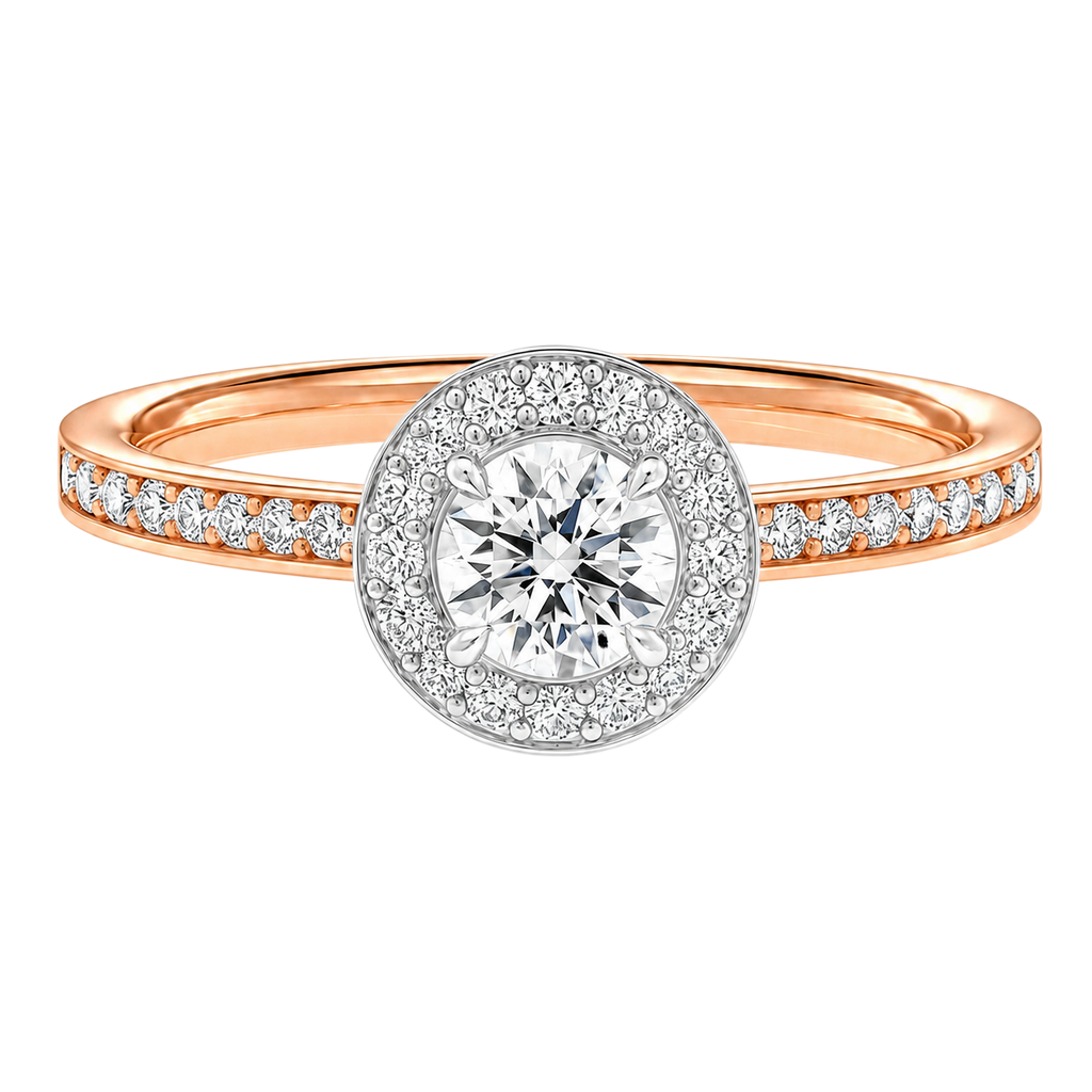 Deneuve - Round - Rose/White Tone - Channel