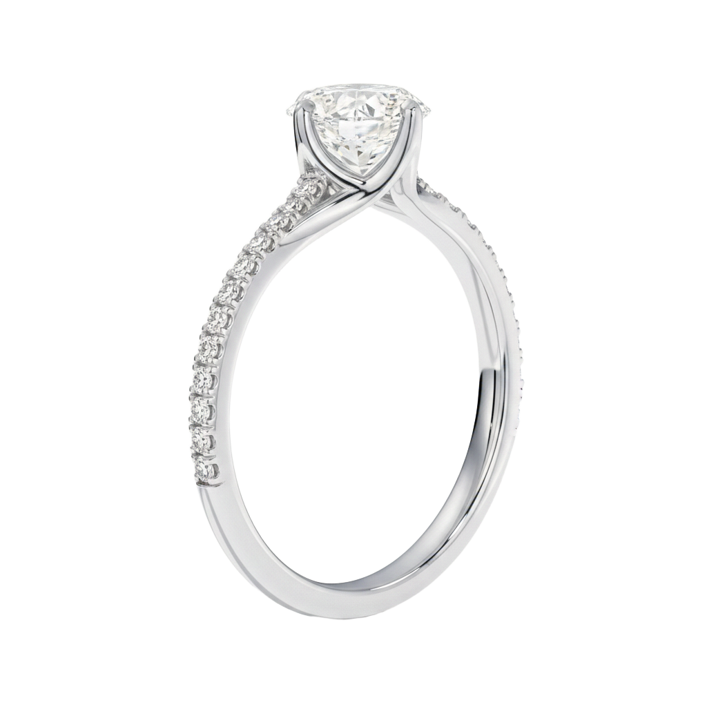 Lumiere - Marquise - Platinum - Pavé