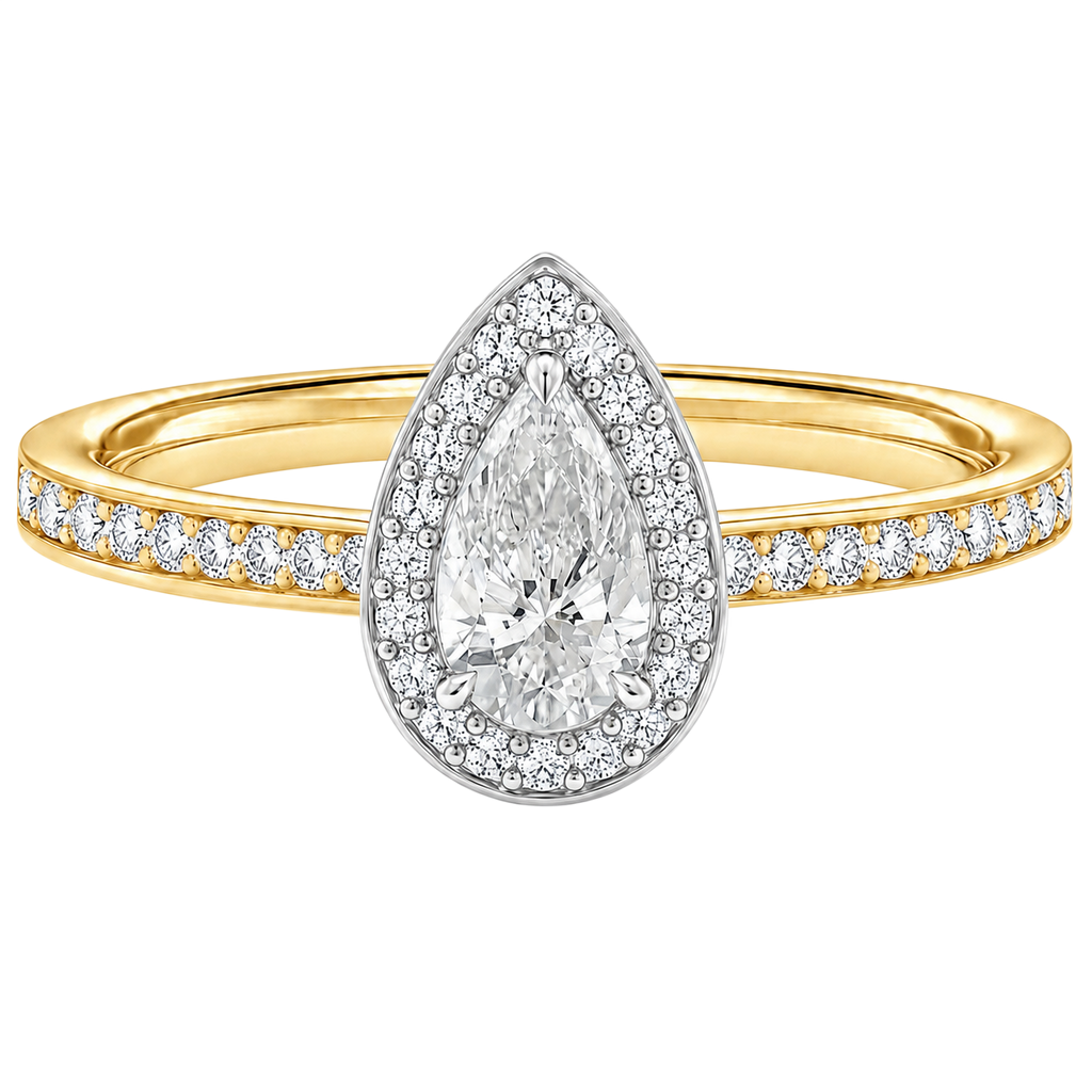 Deneuve - Pear - Yellow/White Tone - Channel