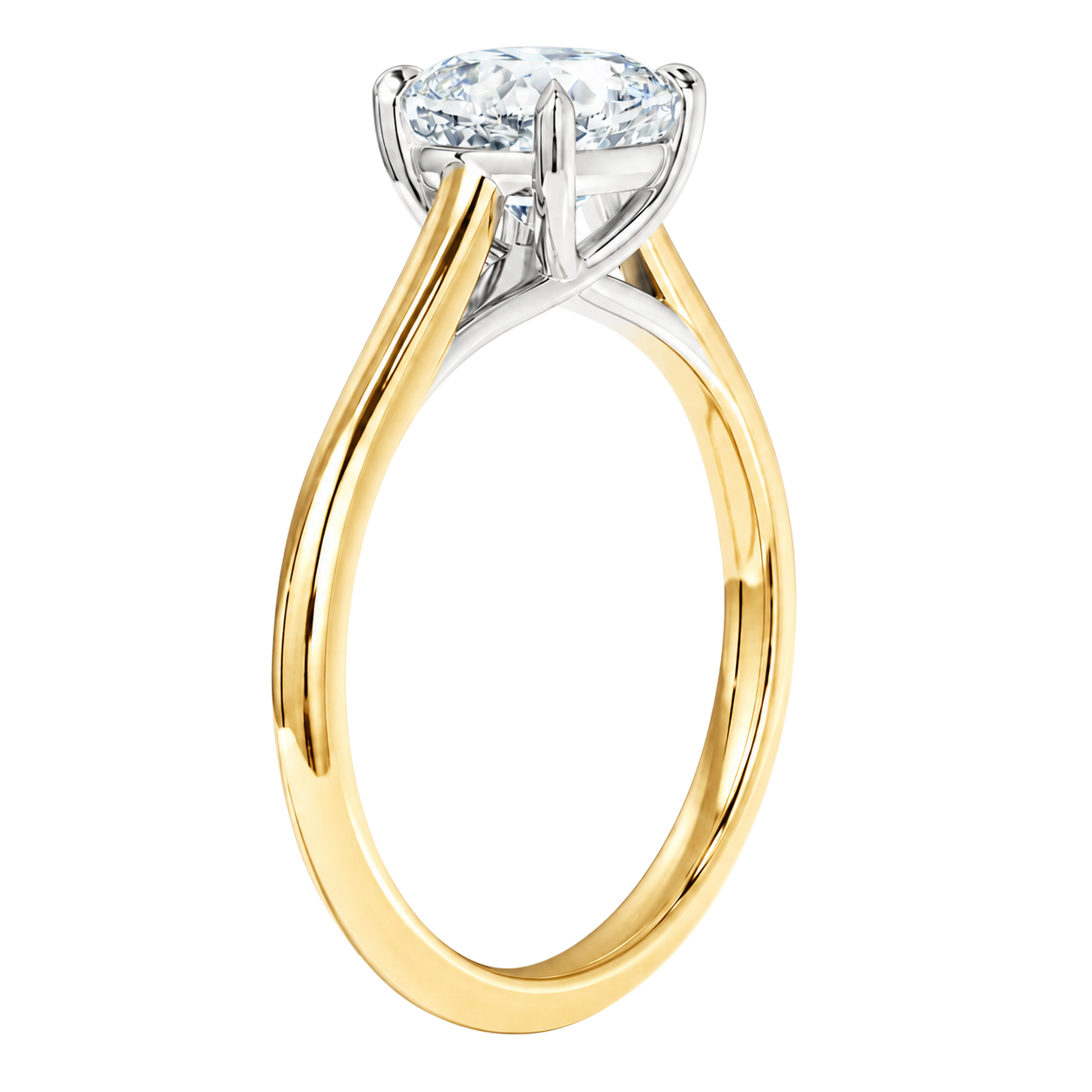 Basilica - Marquise - Yellow/White Tone - Plain