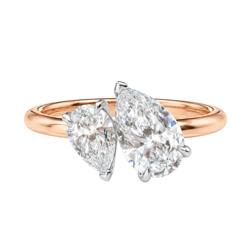 Duo - Pear - Rose/White Tone - Plain