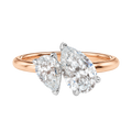 Duo - Pear - Rose/White Tone - Plain