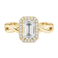 Braid - Emerald - Yellow Gold - Plain