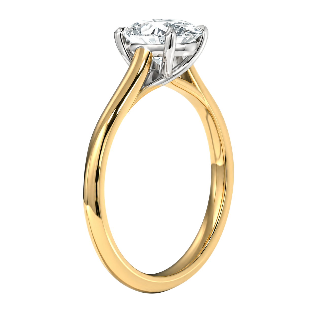 Basilica - Oval - Yellow/White Tone - Plain