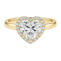 Cordelia - Heart - Yellow Gold - Plain