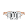 Elysium - Emerald - Rose/White Tone - Pavé