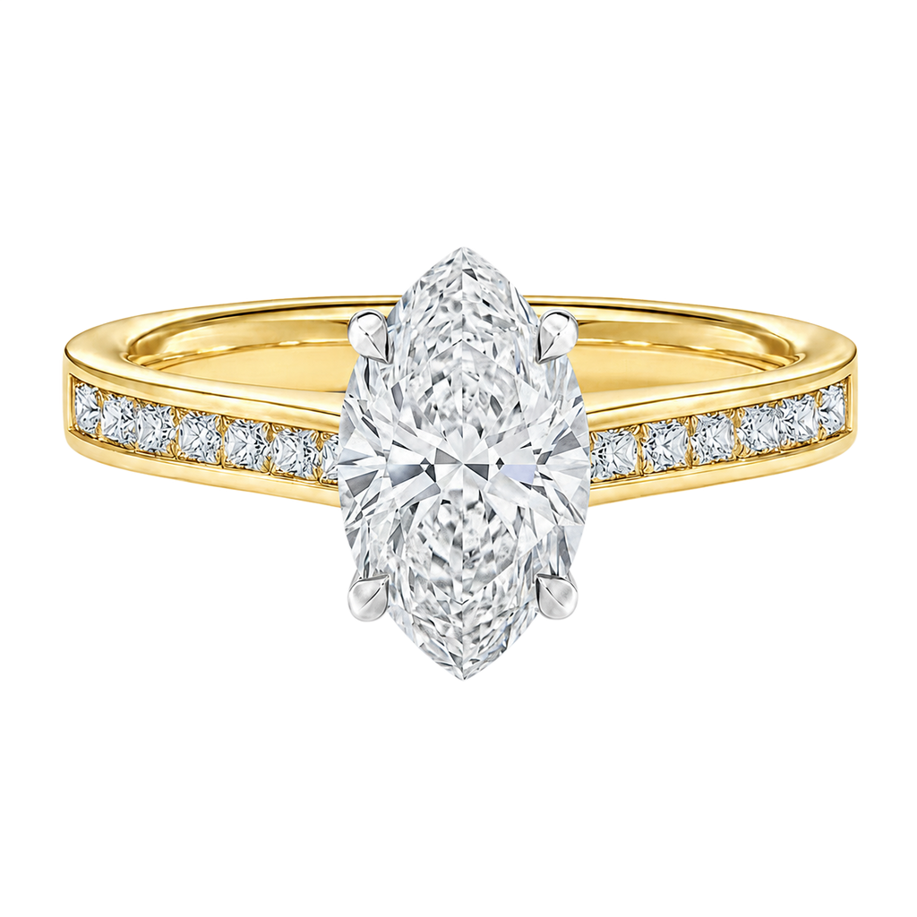 Basilica - Marquise - Yellow/White Tone - Channel